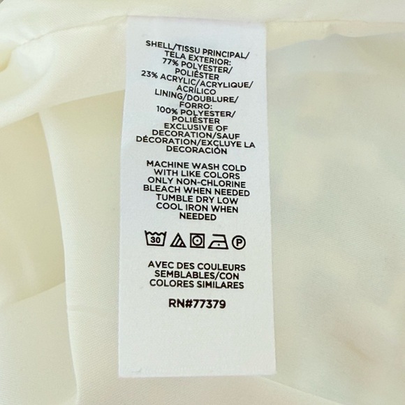 Ann Taylor Houndstooth Tweed Mini Skirt Size 0P - Picture 5 of 5